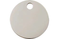 Médaille D'identification Gravure Personnalisée Ronde
