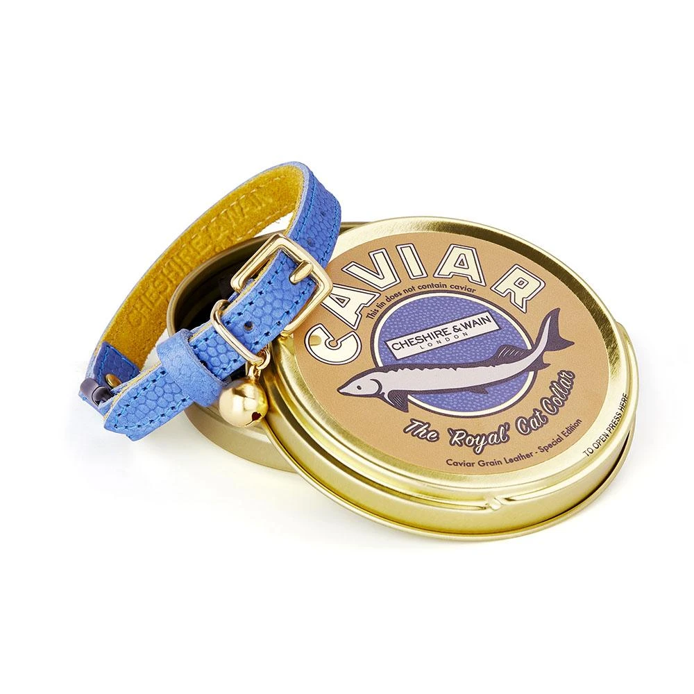 Collier Pour Chat En Cuir Royal Caviar 1 Collier Pour Chat En Cuir Royal Caviar