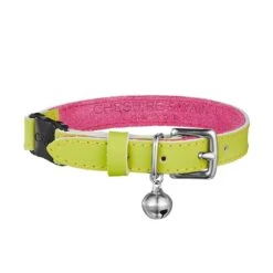 Collier Pour Chat En Cuir Louis Wain -Hariet & Rosie Cheshire WainLouisWainCatCollarLuxury ChartreuseGreen 1800x1800 ed765d93 a8b0 4efd 970d 3a467df7b266
