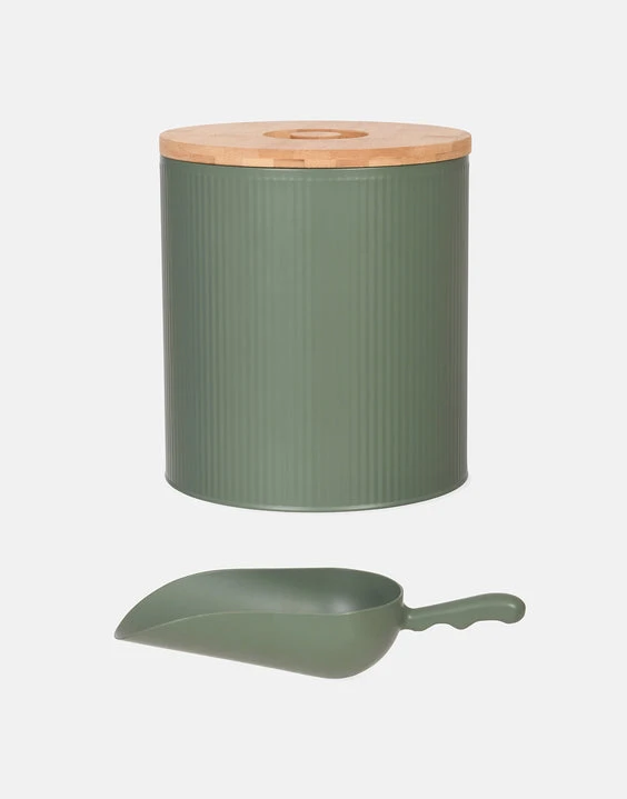 Conteneur à Croquettes Chiens Et Chats En Métal 4 Conteneur à Croquettes Chiens Et Chats En Métal – Image 4