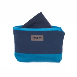Imperméable Pour Petit Chien Microfibres -Hariet & Rosie Jolie Dog navy pouch