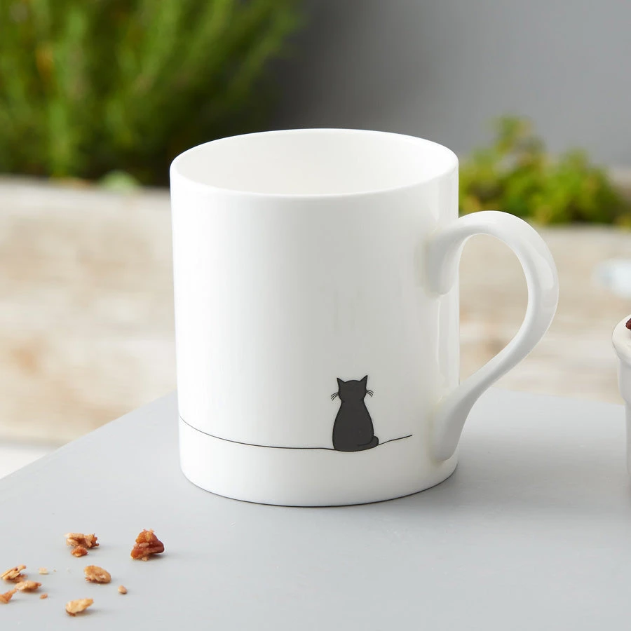 Tasse Chat Assis Jin Design 1 Tasse Chat Assis Jin Design