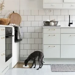 Bol Pour Chien Design Nordique Ole Hyvä -Hariet & Rosie Ole hyva dog ceramic bowl for tiny dogs