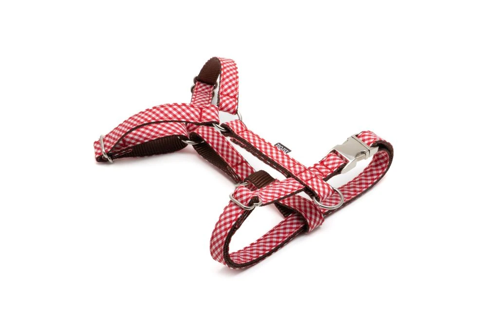 Harnais Pour Chien En H Vichy 1 Harnais Pour Chien En H Vichy