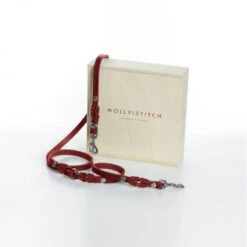 Laisse En Cuir Pour Chien Souple Réglable (2x) 36 Laisse En Cuir Pour Chien Souple Réglable (2x) -Hariet & Rosie butter 2x adjustable dog leash chili red a77c10cd 0e58 4141 91ef 6ce1e7105f05