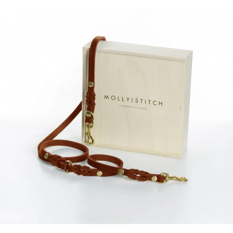 Laisse En Cuir Pour Chien Souple Réglable (2x) 15 Laisse En Cuir Pour Chien Souple Réglable (2x) – Image 15