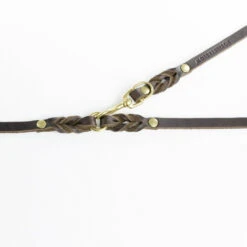 Laisse En Cuir Pour Chien Souple Réglable (2x) 24 Laisse En Cuir Pour Chien Souple Réglable (2x) -Hariet & Rosie butter 2x adjustable details 2