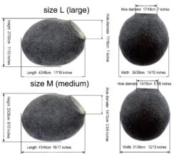 Maison Pour Chat En Laine -Hariet & Rosie cat house dark grey picture size