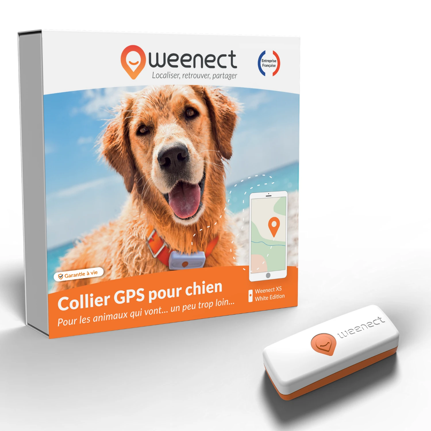 Collier GPS Pour Chien Weenect XS 1 Collier GPS Pour Chien Weenect XS