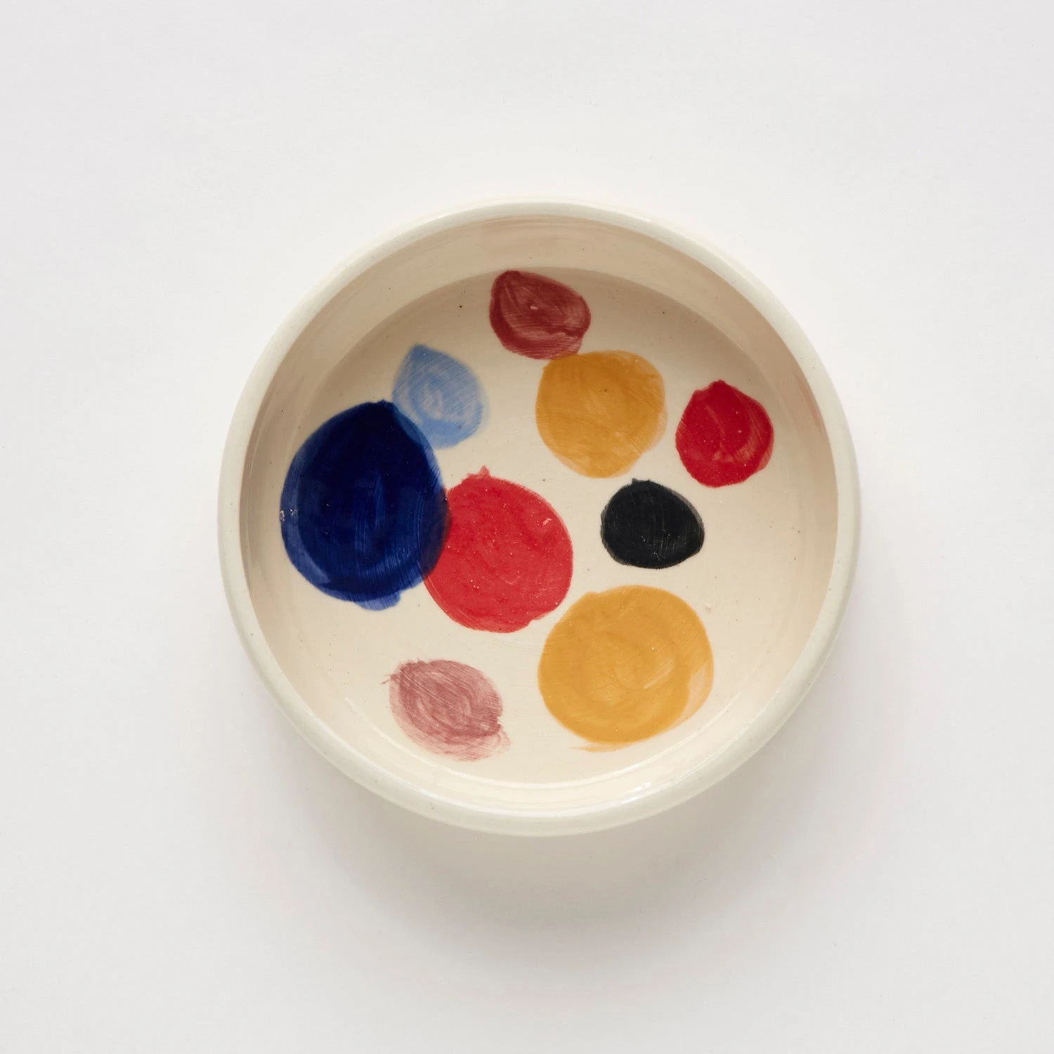 Bol Pour Chien Artisanal En Grès Ronds (2 Coloris) 2 Bol Pour Chien Artisanal En Grès Ronds (2 Coloris) – Image 2