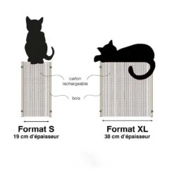 Griffoir Pour Chat Cadre XL Homycat -Hariet & Rosie differences griffoir cartons fomart xl homycat SL 5000x 878f6c51 7118 4bd7 9a39 e49f2f165f90