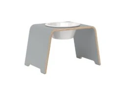 Bol Pour Chien Surélévé DogBar® Single -Hariet & Rosie dogBar SINGLE M large 240 Grey Porcelain 1024x 6936b21b 564d 44a8 a56b 234663c7c6fd