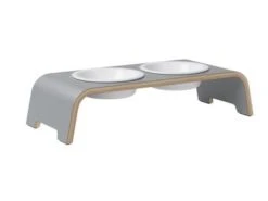 Double écuelle DogBar S Large - Petits Chien (2 Finitions) -Hariet & Rosie dogbar s large hpf grau Hundnapf Porzellan 360x f184c140 1638 4c80 b64d 6618cceb1ed5