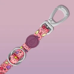 Laisse Pink Think -Hariet & Rosie guinzaglio multifunzione pink think amb