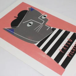 Affiche Chat Pablo Picatso -Hariet & Rosie il fullxfull.985236207 h22o