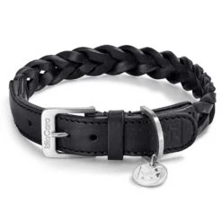 Collier En Cuir Pour Chien Bergamo 8 Collier En Cuir Pour Chien Bergamo -Hariet & Rosie mc c04 007 01 m walk bergamo collar black