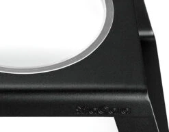 Double écuelle Surélevée Alu Design Pour Chien Desco -Hariet & Rosie mc c06 005 03 m silicone eat desco powder coated black 720x563 1