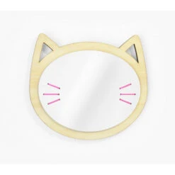 Miroir Tête De Chat -Hariet & Rosie miroir chat rose