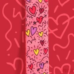 Laisse Pink Think -Hariet & Rosie morso guinzaglio pink think img 02