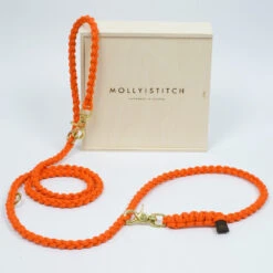 Laisse Pour Chien En Corde Réglable (11 Couleurs) -Hariet & Rosie sl1501 sport 200 pumpkin 6