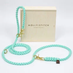 Laisse Pour Chien En Corde Réglable (11 Couleurs) -Hariet & Rosie sl1506 sport 200 aqua 1 2