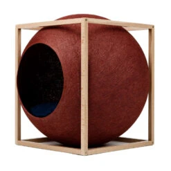 Le Cube Meyou -Hariet & Rosie web cat cube wood clay meyou paris side