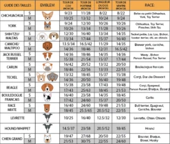 Manteau Pour Petit Chien -Hariet & Rosie woofit size chart fra 1 new 07 11 a0444e07 29c1 46b8 ab73 7fa763956689